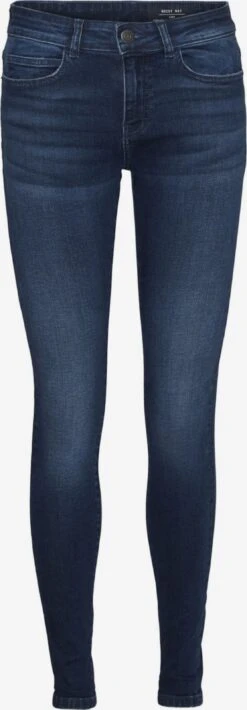 Noisy May Jeans Skinny Jeans Dames Blauw