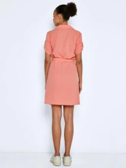 Noisy May Blousejurken Blousejurk Vera Dames Zalm Roze -Noisy May Winkel 031a42526fd30ae805a4f36a2b374cc2