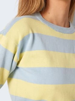 Noisy May Fijngebreide Truien Trui Zoe Dames Lichtblauw -Noisy May Winkel 0afb00f92e3611397e4f754d4f54fa99