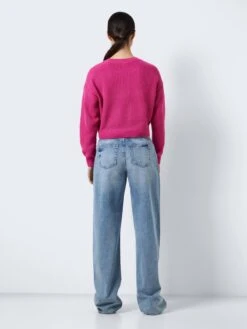 Noisy May Basic Truien Trui MAYSA Dames Pink -Noisy May Winkel 0b9852f09f02bf94a00900417d4d94c1