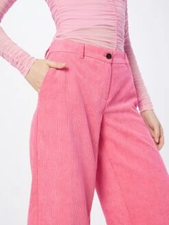 Noisy May Ribbroeken Wide Leg Broek PINOLA Dames Pink -Noisy May Winkel 1106c0db131aa8595517e20b71d61a4c