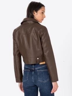 Noisy May Tussenjassen Tussenjas Paulina Dames Chocoladebruin -Noisy May Winkel 139728673311f2d41a18f751ceb252ea