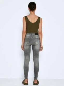 Noisy May Tops Gebreide Top Sara Dames Kaki -Noisy May Winkel 18a966a66b6c5129eb50a66b99b3d629