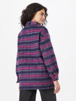 Noisy May Tussenjassen Tussenjas Dames Navy / Lichtblauw / Pink -Noisy May Winkel 1b32c5a6ea093a4f43ecee864acf52fd