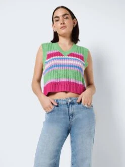 Noisy May Fijngebreide Truien Trui BARLEY Dames Lichtgroen -Noisy May Winkel 1b786f997f8f22b03c53fdf7384c4ad1