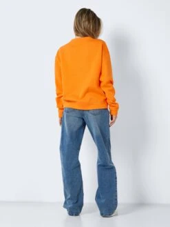 Noisy May Sweatshirts Sweatshirt Alden Dames Oranje -Noisy May Winkel 1e991bfa3ae1ce16d251d6a52a91a8e9