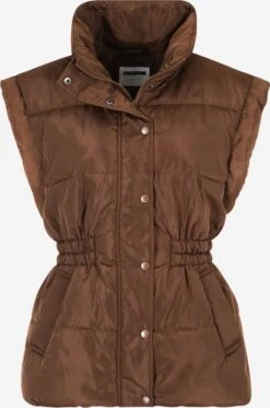 Noisy May Bodywarmers Bodywarmer Fairy Dames Chocoladebruin