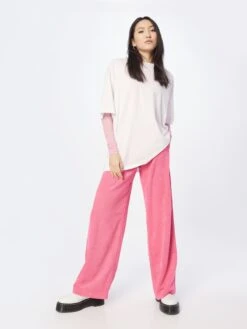Noisy May Ribbroeken Wide Leg Broek PINOLA Dames Pink -Noisy May Winkel 238da9bcd68c52bdc7b9629996202631