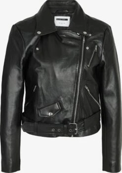 Noisy May Leren Jassen Tussenjas NORA Dames Zwart