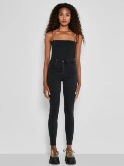 Noisy May Jeans Skinny Jeans Agnes Dames Zwart -Noisy May Winkel 2a4d687e04c0ce9ebef8cfdbc768444e