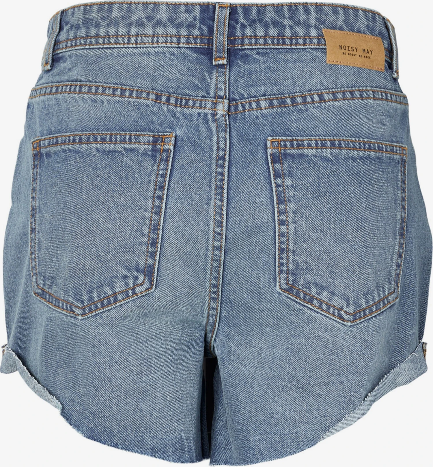 Noisy May Denim Shorts Regular Jeans Drew Dames Blauw 4 Noisy May Denim Shorts Regular Jeans Drew Dames Blauw - Afbeelding 2