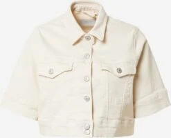 Noisy May Spijkerjasjes Tussenjas Casey Dames Ecru