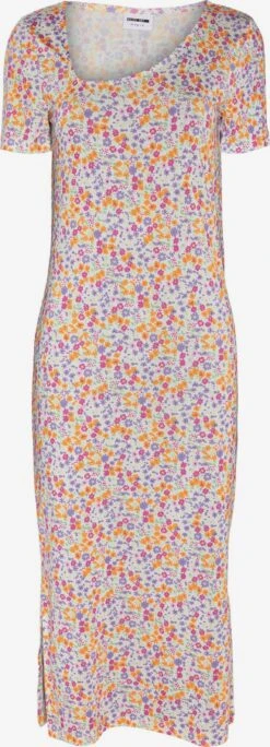 Noisy May Midi Jurken Jurk Dames Wit