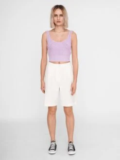 Noisy May Tops Gebreide Top Alonso Dames Pastellila -Noisy May Winkel 2e1ea7306699b478fb2c5857489c024e