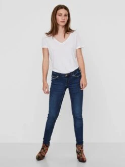 Noisy May Jeans Skinny Jeans Eve Dames Blauw -Noisy May Winkel 30030d19a30db2ac6b000c02bfeb7886