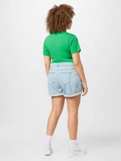 Denim Shorts Regular Jeans SMILEY Dames Lichtblauw -Noisy May Winkel 325f2bd2bafd0f63e468b16d080ff1c7