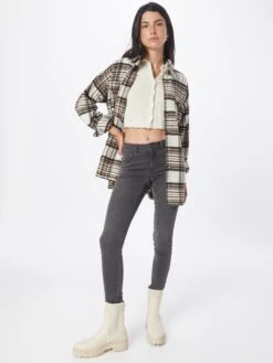 Noisy May Jeans Skinny Jeans FLURRY Dames Grijs -Noisy May Winkel 34a8ae0e0fb21c82be85b0ee6e0c758b