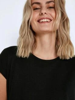 Noisy May Jerseyjurken Jurk Mathilde Dames Zwart -Noisy May Winkel 34aac76c783bf35cc9d3d89b07afad3b