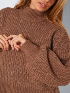 Noisy May Coltruien Trui Orla Dames Bruin -Noisy May Winkel 3a40b8464ba333b053dd00564d4547f6