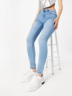Noisy May Jeans Skinny Jeans BILLIE Dames Blauw -Noisy May Winkel 3bdf2c58aca2aeec3acb4f0e85b09497