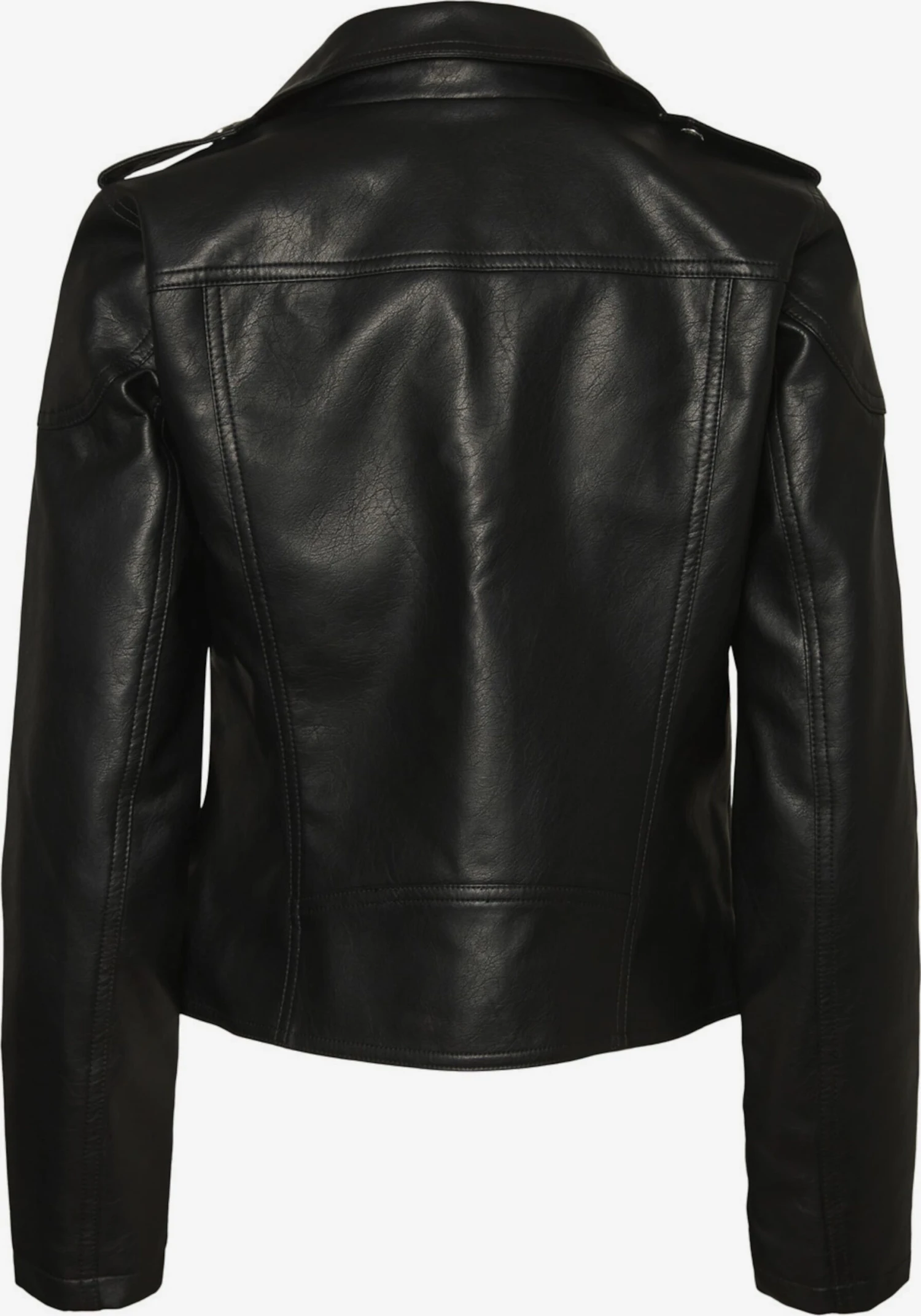 Noisy May Leren Jassen Tussenjas Dames Zwart 4 Noisy May Leren Jassen Tussenjas Dames Zwart - Afbeelding 2