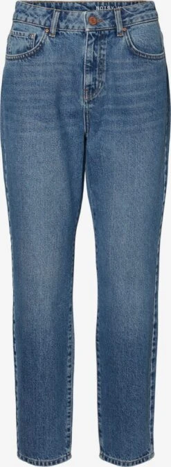 Noisy May Straight Regular Jeans Isabel Dames Blauw