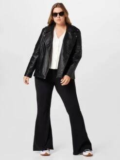 Leren Jassen Tussenjas Rubina Dames Zwart -Noisy May Winkel 3f2b41975bb7b33f39b8d222af2a73a1