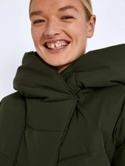 Noisy May Winterjassen Winterjas Tally Dames Kaki -Noisy May Winkel 4074b7718b2a6960ce5d679274d79754