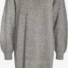 Noisy May Gebreide Jurken Gebreide Jurk FRIVA Dames Grijs Gemêleerd -Noisy May Winkel 4078ec4d57109a34d52aac1b2c29f57e