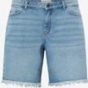 Denim Shorts Regular Jeans SMILEY Dames Blauw