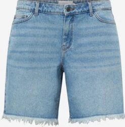 Denim Shorts Regular Jeans SMILEY Dames Blauw