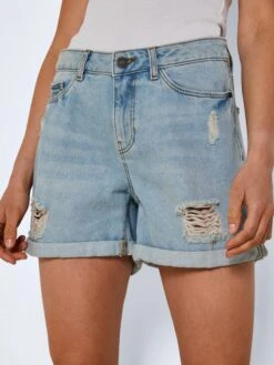 Noisy May Denim Shorts Regular Jeans Smiley Dames Lichtblauw -Noisy May Winkel 421183c0ffb4e49ee5c586daf8675ade