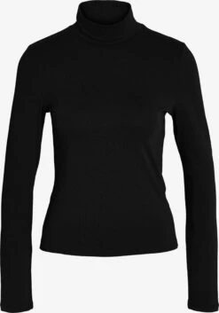 Noisy May Longsleeves Shirt KARIN Dames Zwart