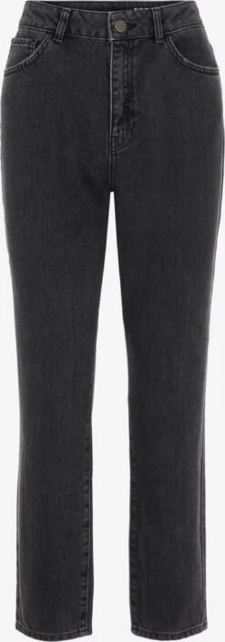 Noisy May Straight Regular Jeans Isabel Dames Zwart