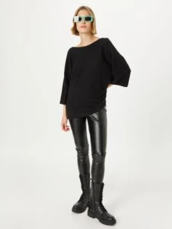 Noisy May Shirts Met 3/4 Mouw Shirt Dames Zwart -Noisy May Winkel 476c33b9d99e66ba19dd28422d42c1d9