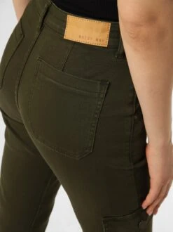 Noisy May Jeans Slimfit Cargojeans Moni Dames Donkergroen -Noisy May Winkel 499676c76b0f5f79149e36453b34be00