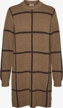 Noisy May Gebreide Jurken Gebreide Jurk Sille Dames Lichtbruin