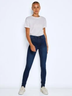 Noisy May Jeans Skinny Jeans Callie Dames Donkerblauw -Noisy May Winkel 4dc588ea1ecd4722a980f3c72bab3c61