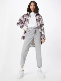 Noisy May Straight Regular Jeans Isabel Dames Lichtgrijs -Noisy May Winkel 4f639455ee1d97946e50627aab678b2e