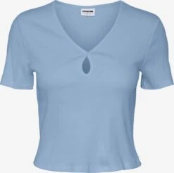 Noisy May T-shirts Shirt Maya Dames Blauw