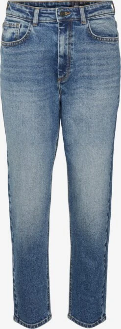 Noisy May Straight Regular Jeans Moni Dames Blauw