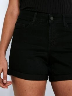 Noisy May Denim Shorts Slimfit Jeans Dames Zwart -Noisy May Winkel 5072f1c39d5eee05f59f3bc2b4a52ff9