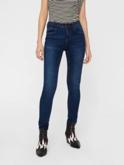 Noisy May Jeans Skinny Jeans JEN Dames Blauw -Noisy May Winkel 5ac71ba16508b30763d149e280aea884