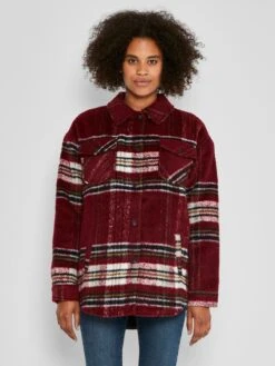 Noisy May Tussenjassen Tussenjas Lulu Dames Bloedrood -Noisy May Winkel 5c0ee1a4af2a03807bdab4fd54656592