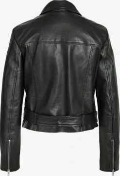 Noisy May Leren Jassen Tussenjas NORA Dames Zwart -Noisy May Winkel 5d4251df541cbb30aabbb136d2259307