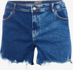Denim Shorts Regular Jeans DREW Dames Donkerblauw