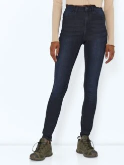 Noisy May Jeans Skinny Jeans Callie Dames Blauw -Noisy May Winkel 649317676a9eb9cec712a759d7a8b9e7