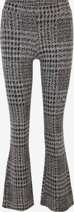 Noisy May Petite Pantalons Flared Broek TOWNY Dames Zwart