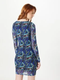 Noisy May Mini Jurken Jurk LESLEY Dames Blauw / Donkerblauw -Noisy May Winkel 6b6a8809ae9fafc6294b35e7720fa9c3