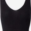 Noisy May Tops Gebreide Top SARA Dames Zwart -Noisy May Winkel 6b78019a1b6fdd8752f45452935517c7